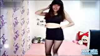 女主播皮裤热舞